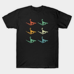 Guitar Capo Retro Theme T-Shirt